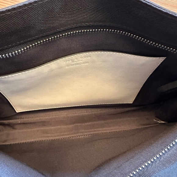 Rag & Bone Black Leather Crossbody Bag - Picture 4 of 5